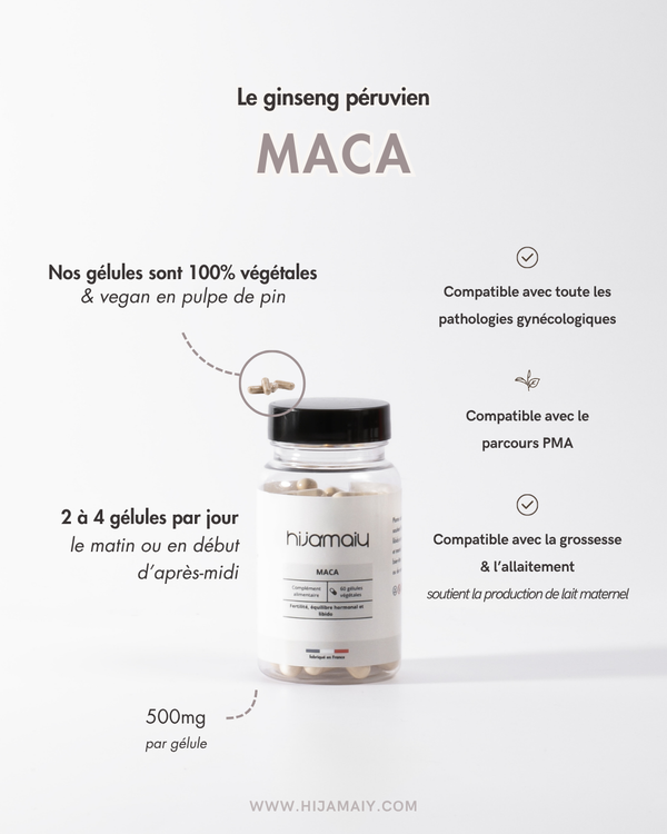 Gélules de Maca